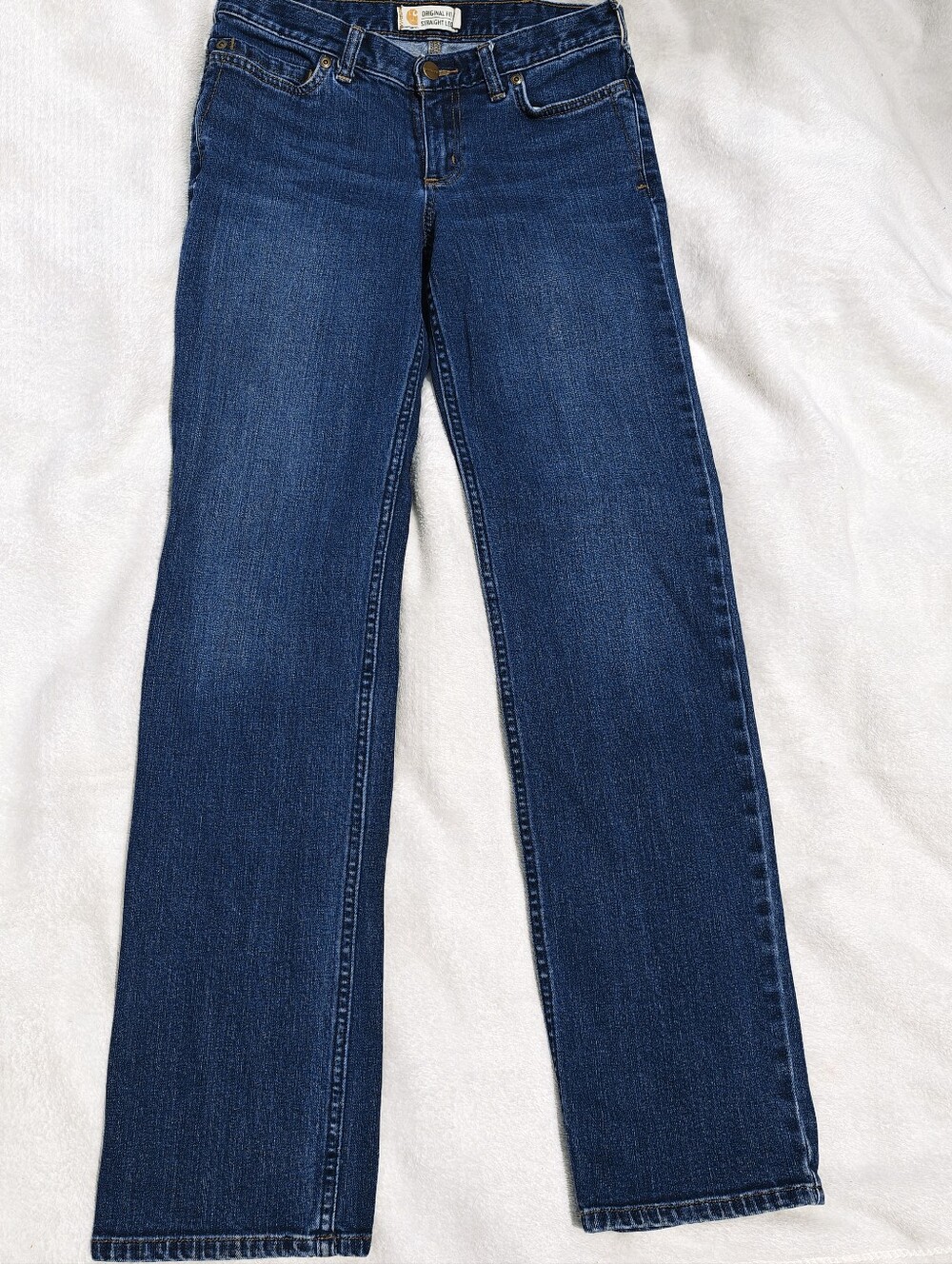 Carhartt Women's The Essential Mid Rise Comfort Jeans - Performance Fit Size 2